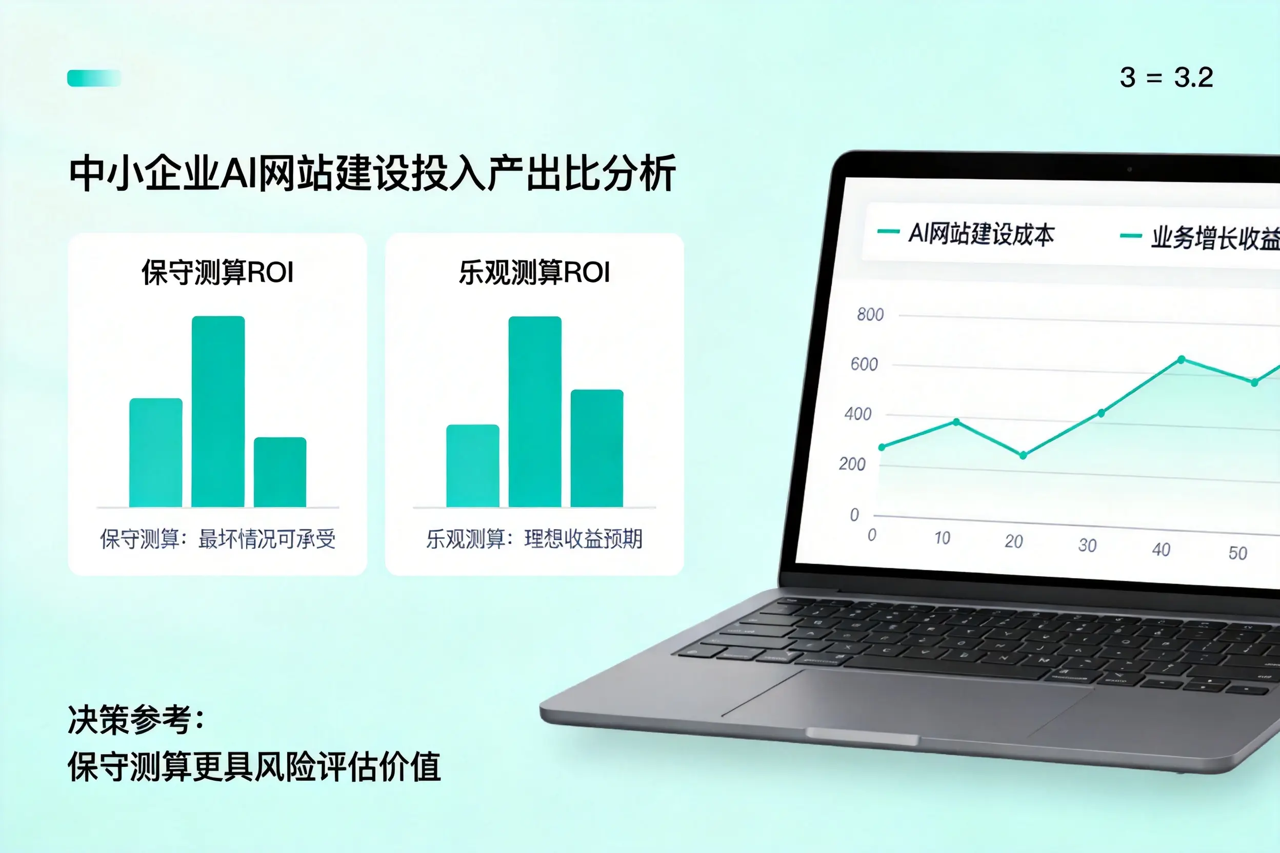 昭通中小企业AI网站建设投入产出比怎么算？先看这份分析