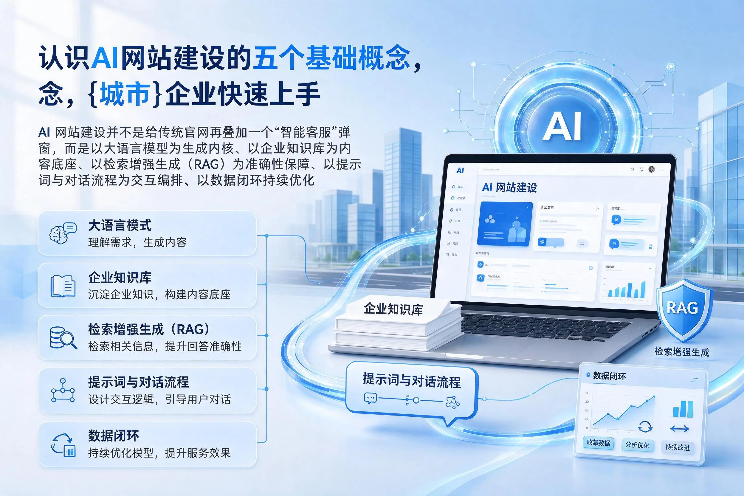 认识AI网站建设的五个基础概念,昭通企业快速上手