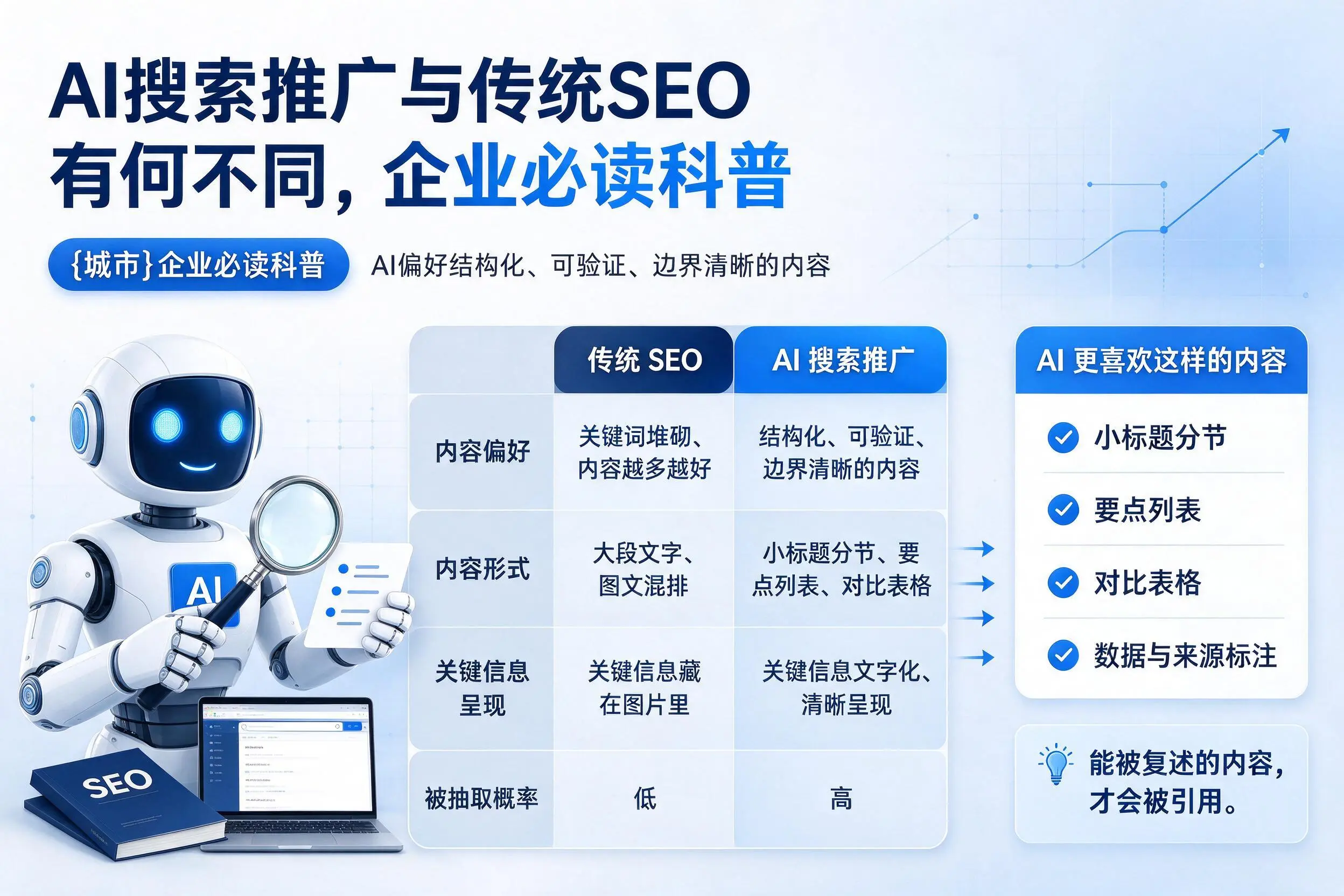 AI搜索推广与传统SEO有何不同,昭通企业必读科普